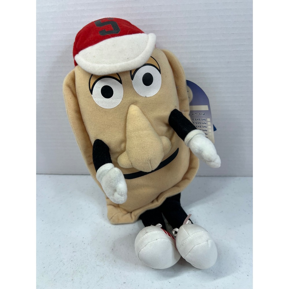 Build-A-Bear Mrs. T's Saul the Pierogi Pittsburgh Pirates Mascot Plush 12" NWT